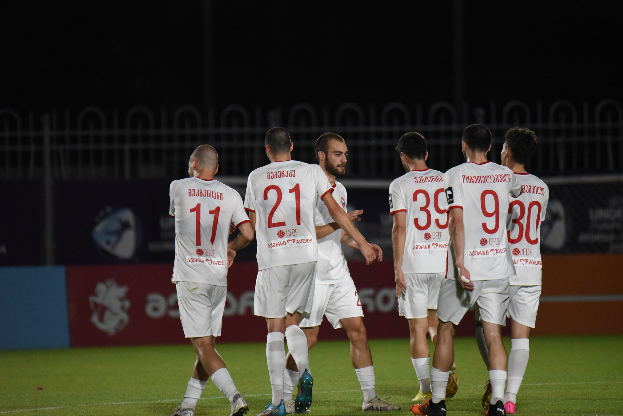 FC Locomotive scored 5 goals against Martvili Merani