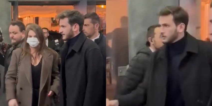 VIDEO: ემოციური დახვედრა! - ხვიჩა კვარაცხელია და ნიცა თავაძე ქართული ფილმის ჩვენებას დაესწრნენ