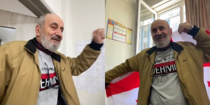 VIDEO: როგორ აღნიშნა ქართველმა მასწავლებელმა საბერძნეთთან გამარჯვება