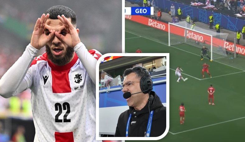 VIDEO: როგორი რექცია ჰქონდა თურქ კომენტატორს მიქაუტაძის გატანილ გოლზე