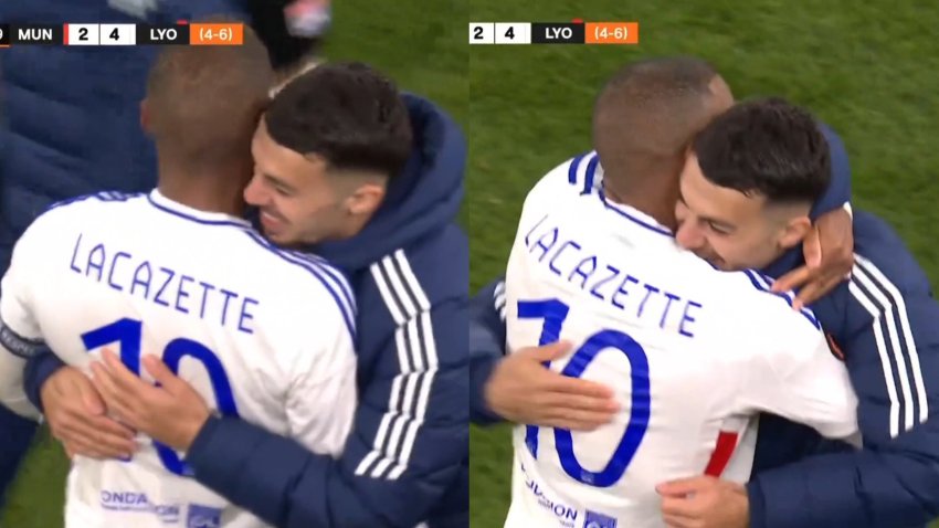 VIDEO: ემოციისგან დაიცალნენ - როგორ მიულოცა ჟორჟმა ლაკაზეტს გოლი