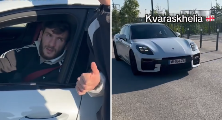 VIDEO: რა მოხდა, როდესაც ფანებმა ხვიჩა პარიზში მანქანით გადაადგილების დროს შენიშნეს
