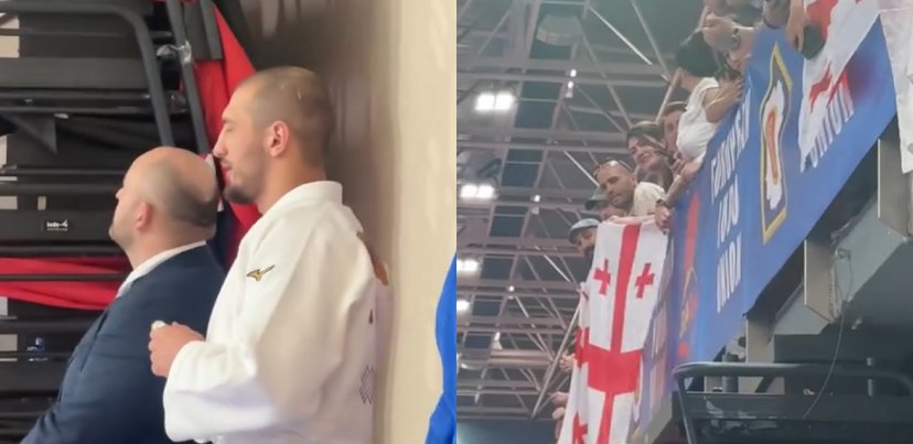 VIDEO: ემოციების ზღვა! - როგორ გულშემატკივრობდნენ ქართველი ემიგრანტები ლაშა ბექაურს