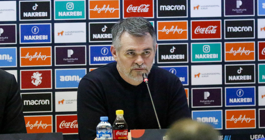 "ტაქტიკა მნიშვნელოვანი არ არის, მთავარია..." - ვილი სანიოლის სრული პრესკონფერენცია
