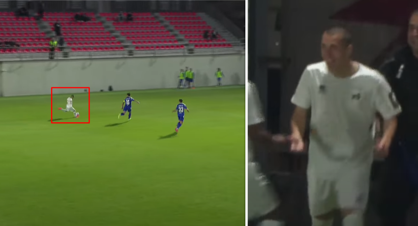 VIDEO: ბრწყინვალე შესრულება! - ვახო ბედოშვილის საოცარი გოლი ეროვნულ ლიგაში