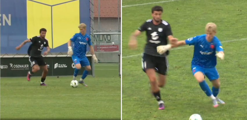 VIDEO: სახალისო მომენტი - გიორგი ქვილითაიას კურიოზული გოლი