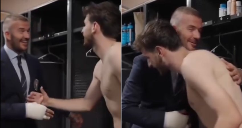 VIDEO: ბექემმა კვარას მიმართ დიდი პატივისცემა გამოიჩინა - ინგლისელისა და ხვიჩას შეხვედრა ამერიკაში