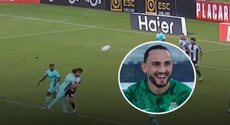 VIDEO: ქოჩორამ სპორტინგის საქმე გააკეთა და მეტოქე გუნდის ფეხბურთელი გააძევებინა