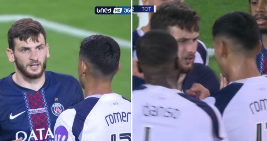 VIDEO: ხვიჩა კვარაცხელიას დაპირისპირება კრისტიან რომეროსთან
