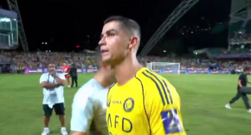 VIDEO: კრიშტიანუ რონალდუს ემოციები სუპერ თასის ფინალის წაგების შემდეგ