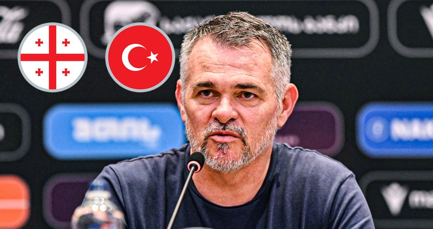 "ჩვენ ბევრს ვმუშაობთ, რომ საქართველოსთვის ისტორია დავწეროთ" - ვილი სანიოლის პრესკონფერენცია თურქეთთან მატჩამდე 1 დღით ადრე