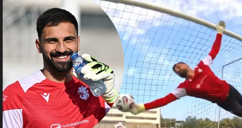 VIDEO: მამარდა ფორმაშიააააააა! - გიორგის ურთულესი სეივი ნაკრების  ვარჯიშზე