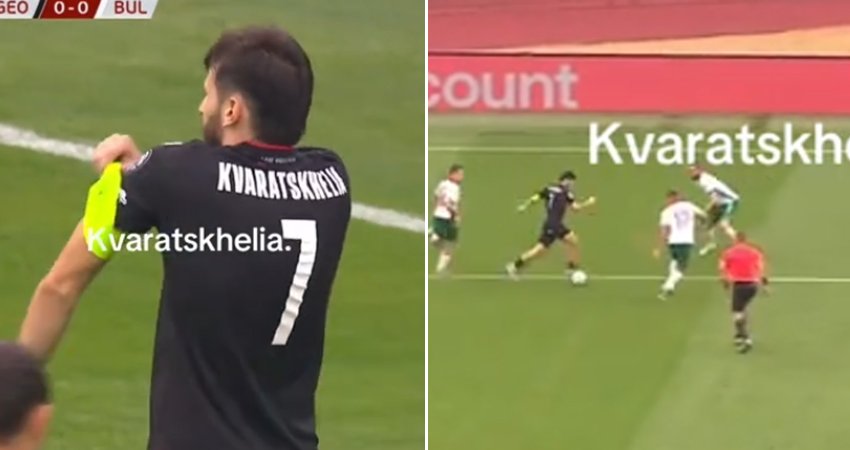 VIDEO: დინამო არენაზე შოუ დადგა! - კვარას ყველა მომენტი ბულგარეთთან მატჩში