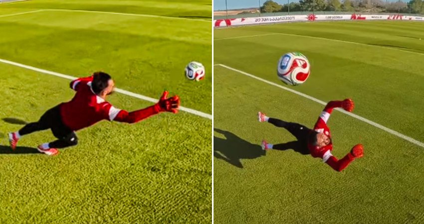 VIDEO: მამარდას სასწაული სეივი და გოლები - გამორჩეული მომენტები ნაკრების ვარჯიშიდან