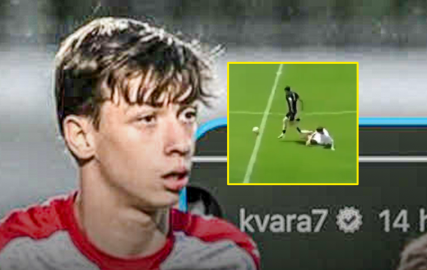 VIDEO: თორნიკე კვარაცხელიას თამაშით უცხოელები აღფრთოვანდნენ