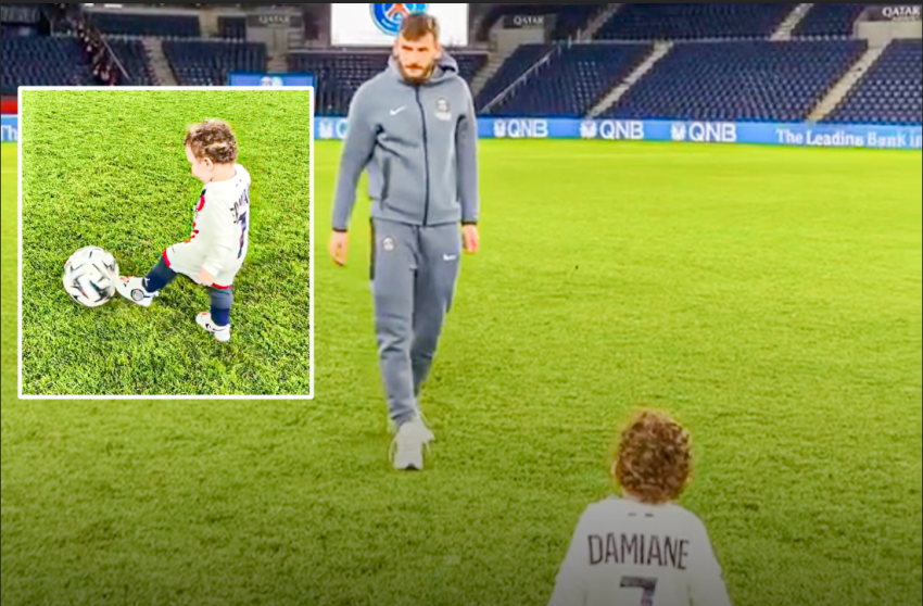 VIDEO: ხვიჩა და დამიანე კვარაცხელიები "პარკ დე ფრანსზე"
