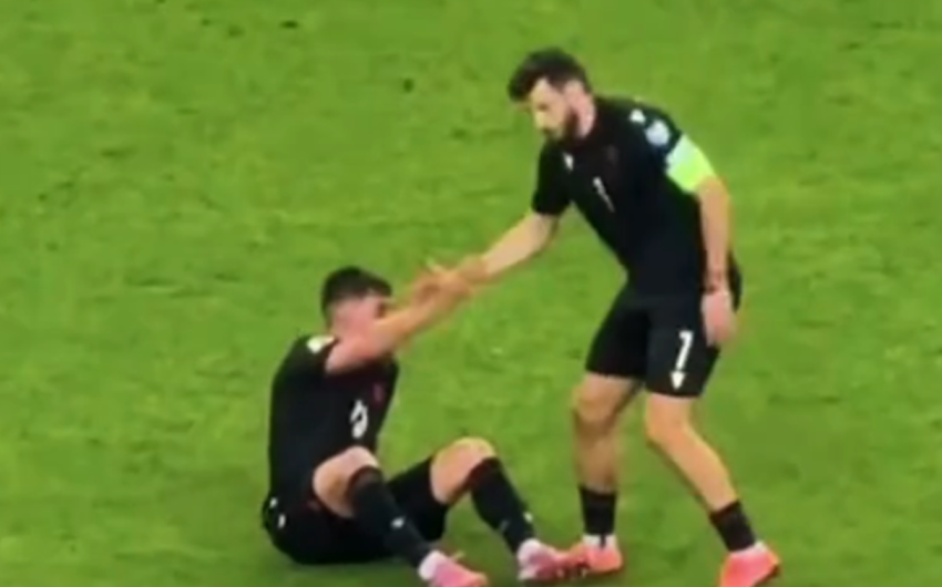 VIDEO: ხვიჩა კვარაცხელიას დასაფასებელი ქმედება თურქეთთან წაგებული მატჩის შემდეგ