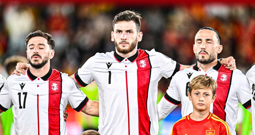 საქართველოს ნაკრების სავარაუდო სასტარტო შემადგენლობა ესპანეთის წინააღმდეგ