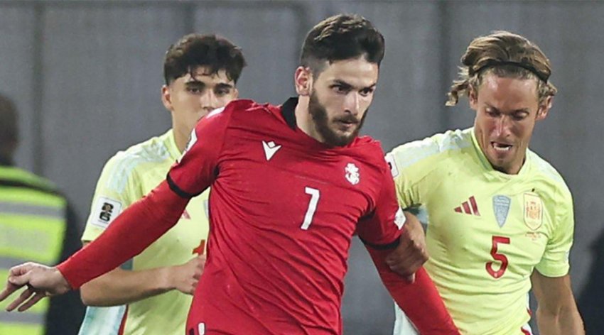 ცნობილია - ფეხბურთელების შეფასებები საქართველოსა და ესპანეთის მატჩში