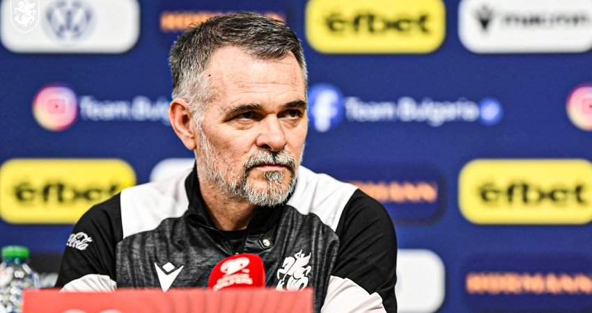 “ფეხბურთელებთან ჩემი ურთიერთობა..." - ვილი სანიოლის პრესკონფერენცია ბულგარეთთან მარცხის შემდეგ