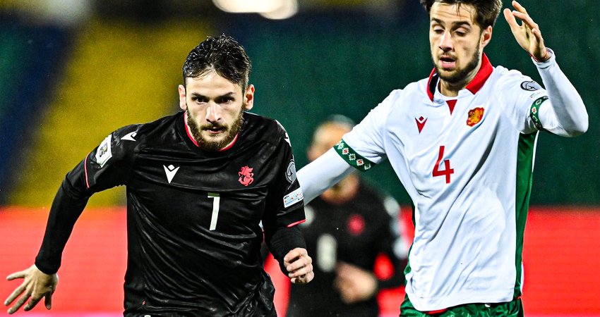 ცნობილია - ფეხბურთელების შეფასებები ბულგარეთისა და საქართველოს მატჩში