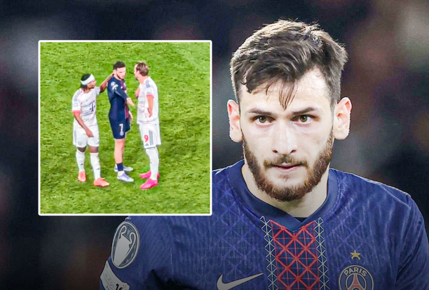 VIDEO: ხვიჩა კვარაცხელიას შელაპარაკება "ბაიერნის" ფეხბურთელებთან