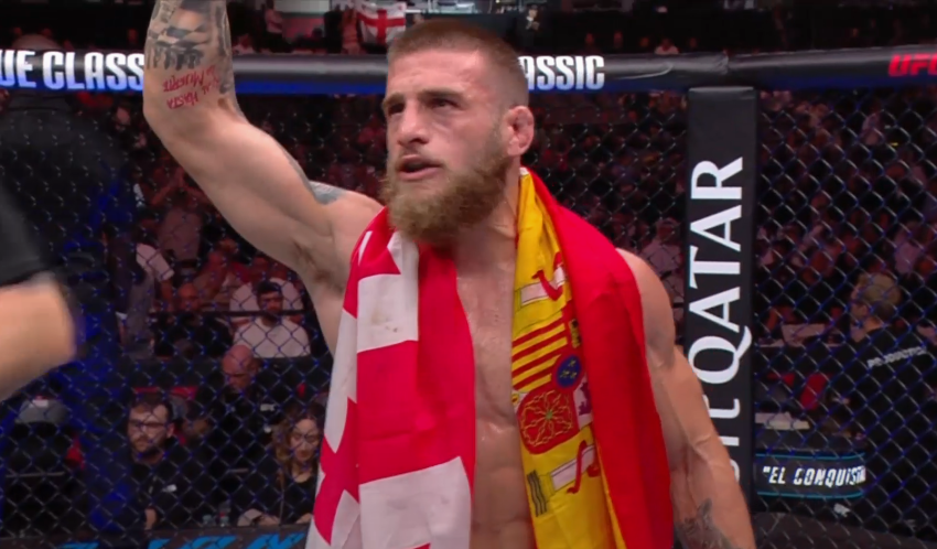 VIDEO: არიიიიის! - ალექსანდრე თოფურიას მეორე გამარჯვება UFC-ში