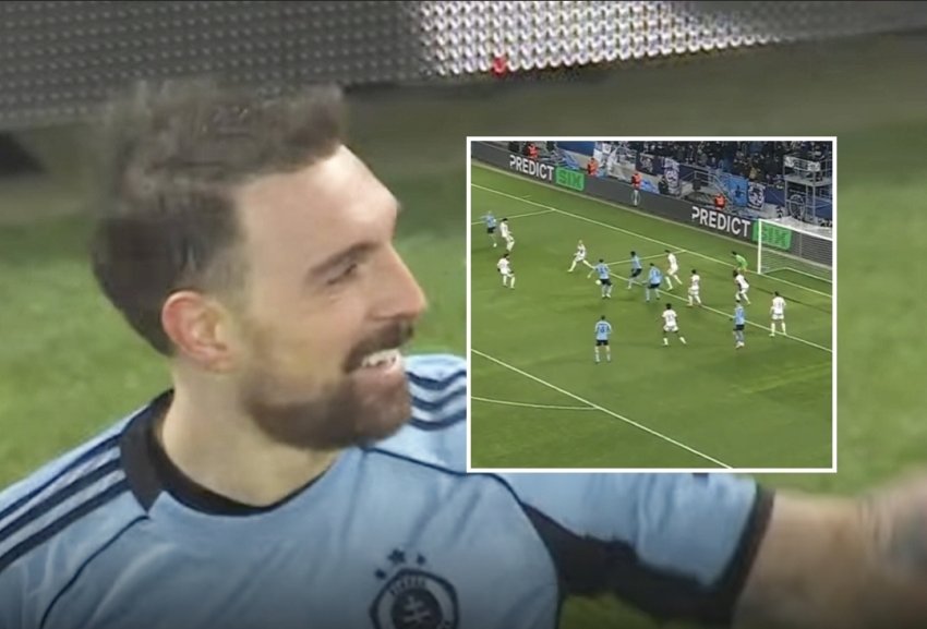 VIDEO: გურამ კაშიას გოლი "რაიო ვალეკანოს" კარში კონფერენს ლიგაზე