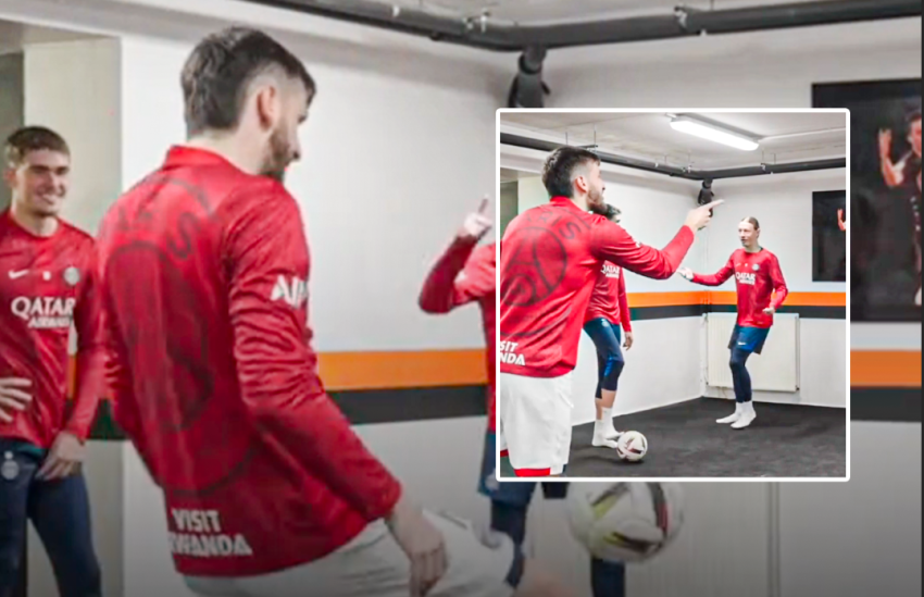 VIDEO: ბრაზილიური აურა "პსჟ"-ს გასახდელში - კადრები მატჩის წინ