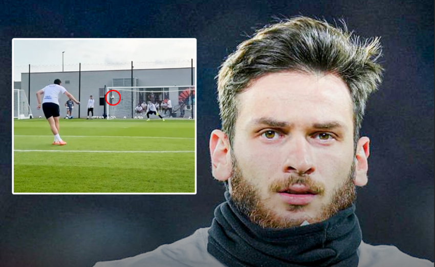 VIDEO: ხვიჩა კვარაცხელიას საოცარი გოლი "პსჟ"-ს ვარჯიშზე