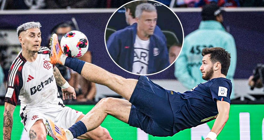 VIDEO: ლუის ენრიკეს რეაქცია, როცა კვარაცხელიამ მატჩის მოგება ბოლო წუთებზე მაკრატელა დარტყმით სცადა