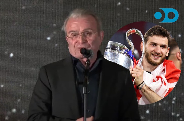 თემურ ჭყონიას კომპანიამ ხვიჩა კვარაცხელიას საჩუქარი გადასცა