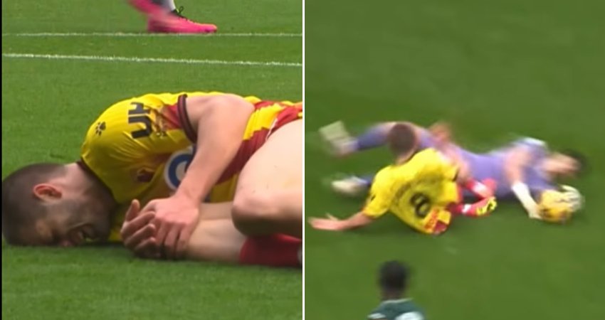 VIDEO: საშინელი ამბავი! - გიორგი ჩაკვეტაძე 37-ე წუთზე მძიმე შეჯახების შემდეგ შეცვალეს