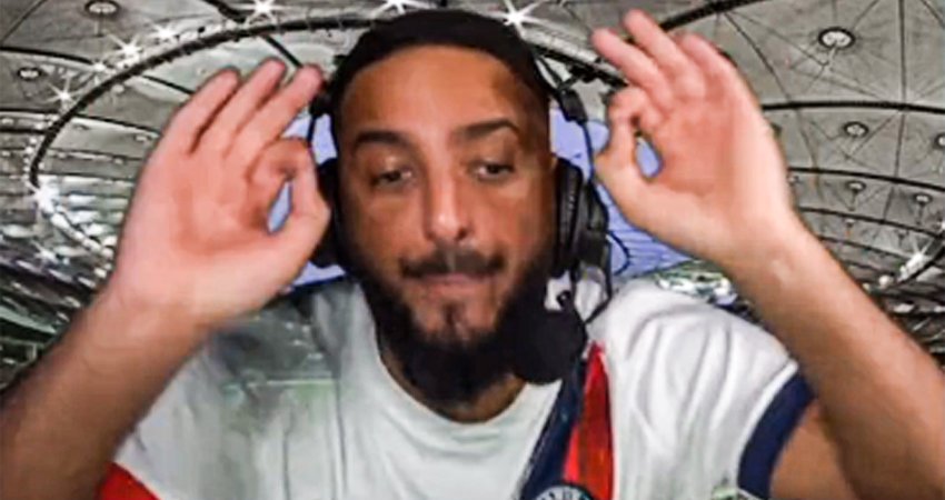 VIDEO: ადგა და ეს გააკეთა - ფრანგი სტრიმერის რეაქცია კვარას დაცვაში მაგარ თამაშზე