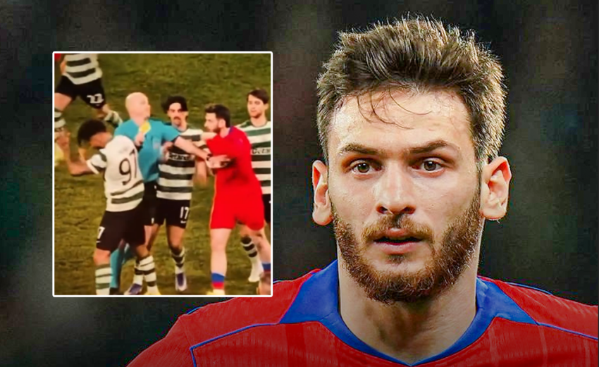 VIDEO: ემოციბი ვერ შეიკავა! - გაბრაზებულ ხვიჩას მეტოქესთან ჩხუბი მოუვიდა