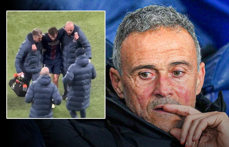 VIDEO: ლუის ენრიკეს რეაქცია, როცა ხვიჩა მოედნიდან კოჭლობით გაიყვანეს