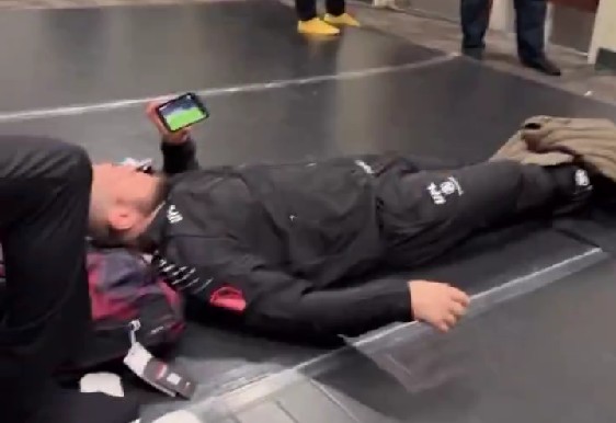 VIDEO: ხაბიბი დააფიქსირეს - რას აკეთებდა ლეგენდა UFC-ში უმარ ნურმაგომედოვის ბრძოლის წინ