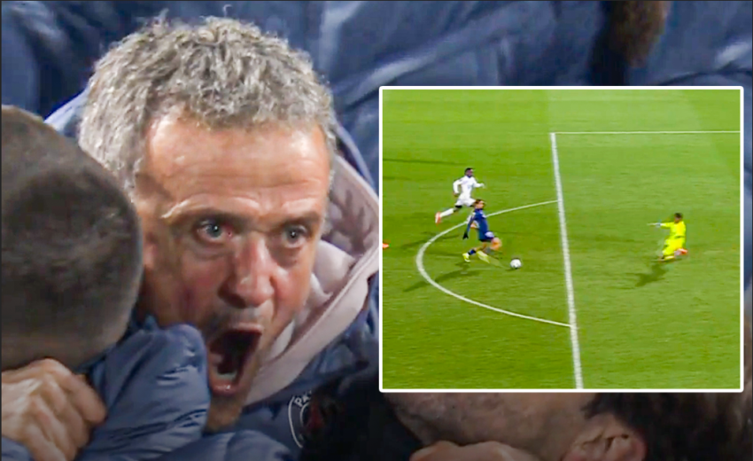 VIDEO: ემოციები ვერ შეიკავა! - ლუის ენრიკეს რეაქცია  ბარკოლას გოლზე