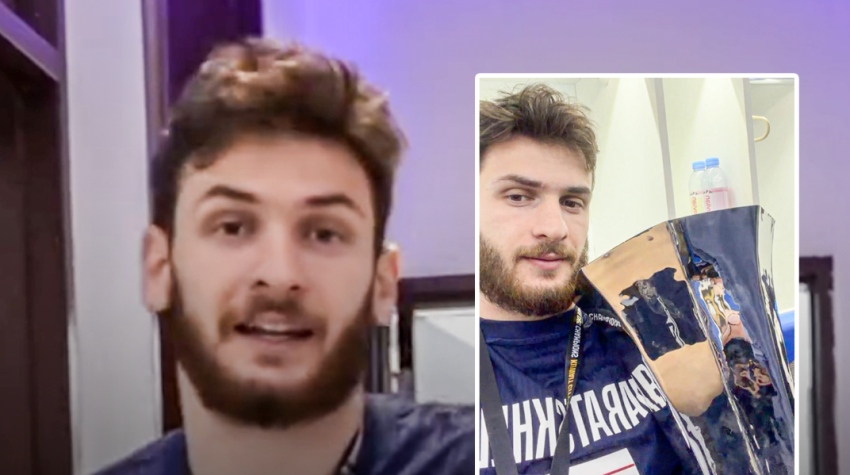 VIDEO: ხვიჩა კვარაცხელიას ემოციები ფინალის მოგების შემდეგ - კადრები გასახდელიდან