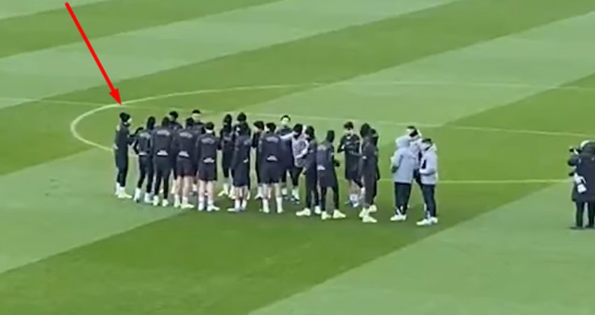 VIDEO: კვარას ვარჯიშზე სიურპრიზი მოუწყვეს! - როგორ მიულოცეს გუნდელებმა ქართველს იუბილე