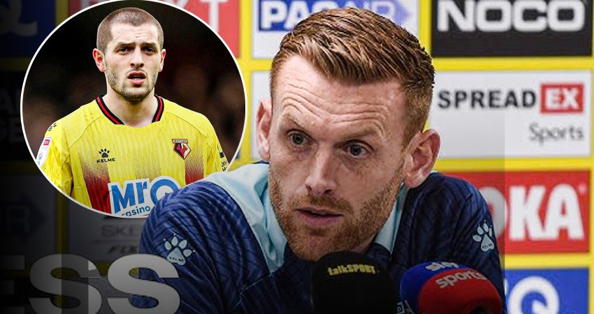 "გოლების გატანის გამო მასზე დამატებითი წნეხი არ არსებობს" - უოტფორდის მწვრთნელი ჩაკვეტაძეზე