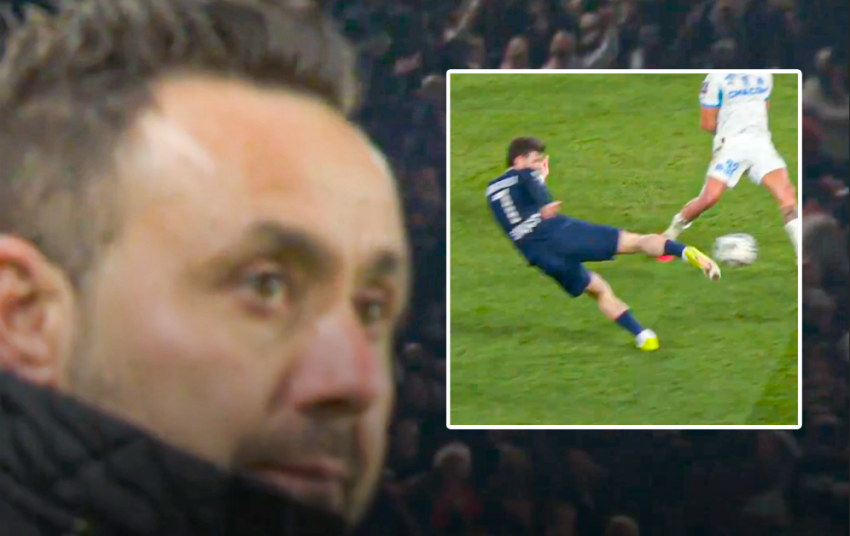 VIDEO: "მარსელის" მწვრთნელის, რობერტო დე ძერბის რეაქცია ხვიჩას გოლზე