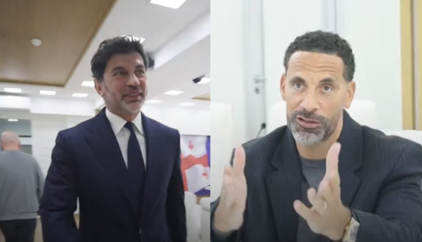 VIDEO: ლეგენდა საქართველოშია! - რიო ფერდინანდის შეხვედრა კახი კალაძესთან