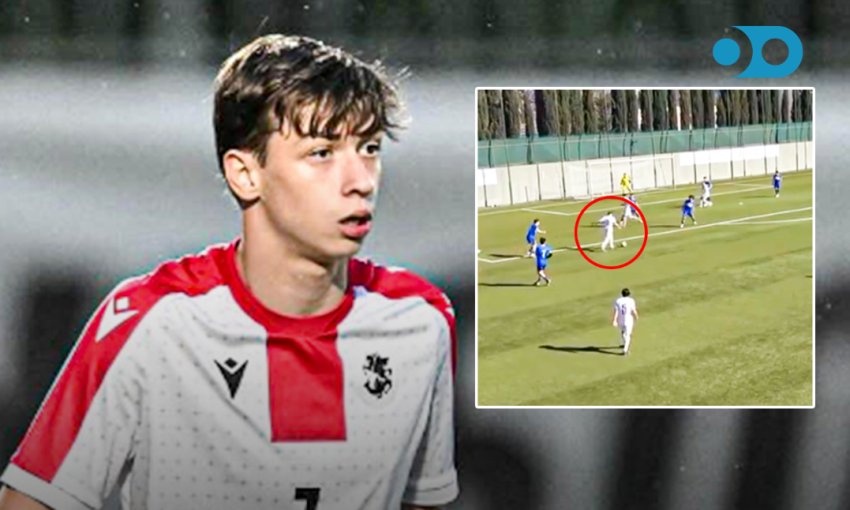 VIDEO: შედევრი! - თორნიკე კვარაცხელიას ბრწყინვალე გოლი