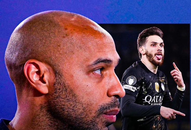 ტიერი ანრი - კვარაცხელიას აშკარად ეტყობოდა, რომ გაბრაზებული იყო და ეს მოედანზე დაამტკიცა