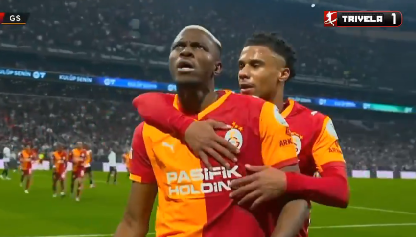 VIDEO: ვიქტორ ოსიმენის გამარჯვების მომტანი გოლი "ბეშიქთაშის" კარში