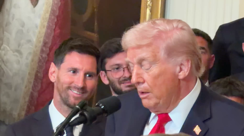 VIDEO: ლეო მესის რეაქცია, როცა დონალდ ტრამპმა კრიშტიანუ რონალდუ ახსენა