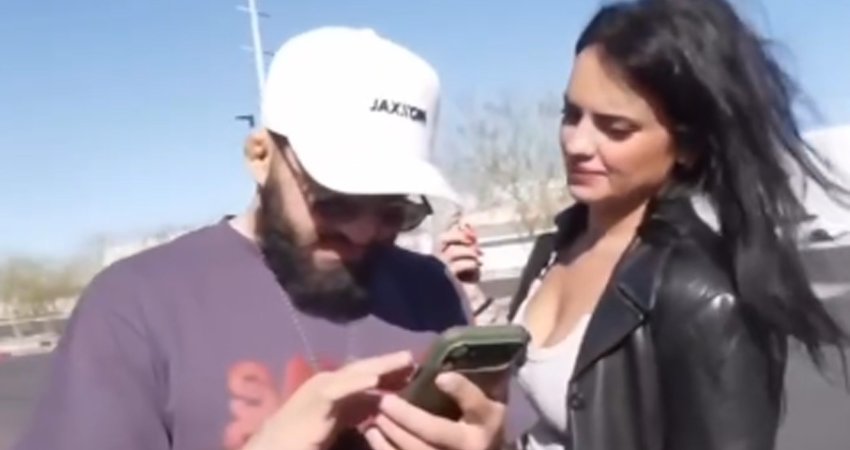 VIDEO: ნინა დრამა გაოცდა და გაიქცა, როცა არმან ცარუკიანის ტელეფონში ეს ნახა