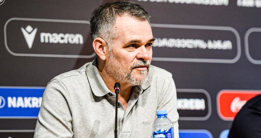 ვილი სანიოლის პრესკონფერენცია ისრაელთან მატჩის წინა დღეს