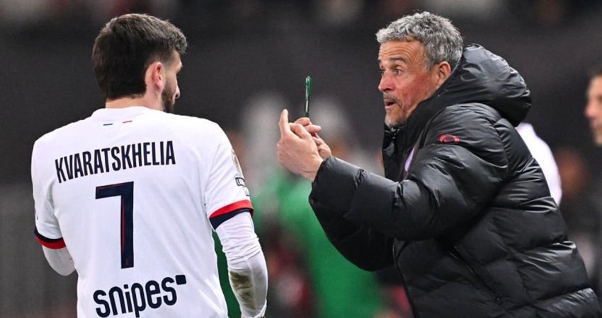 "შემდეგში ეს შეიძლება კვარა, დუე ან დემბელე იყოს" - ლუის ენრიკეს საინტერესო გადაწყვეტილება